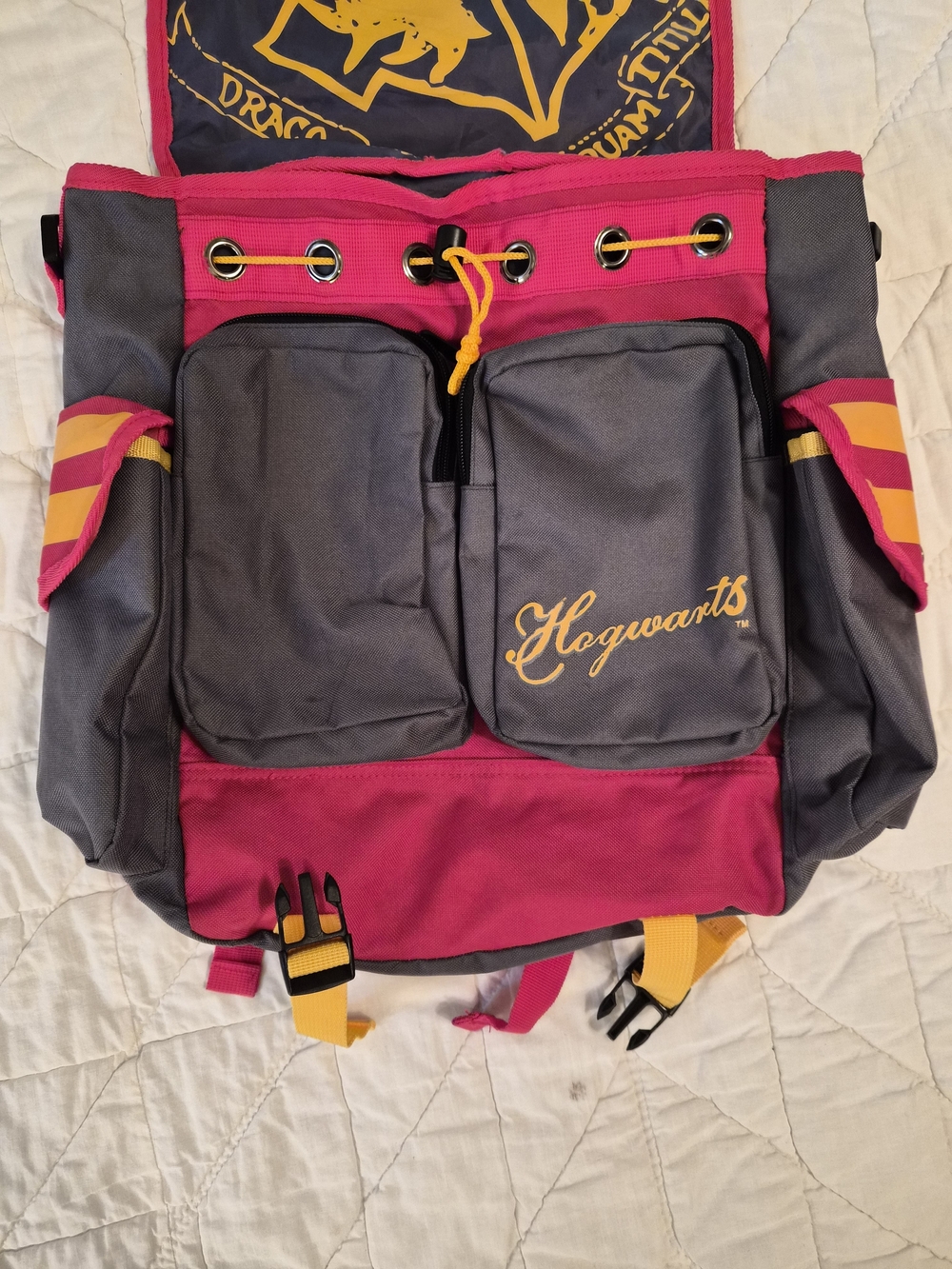 Harry Potter by Bioworld -Hogwarts Backpack/Knapsack - Picture 7 of 13